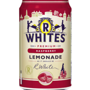 R Whites Raspberry Lemonade Cans (24 x 330ml)