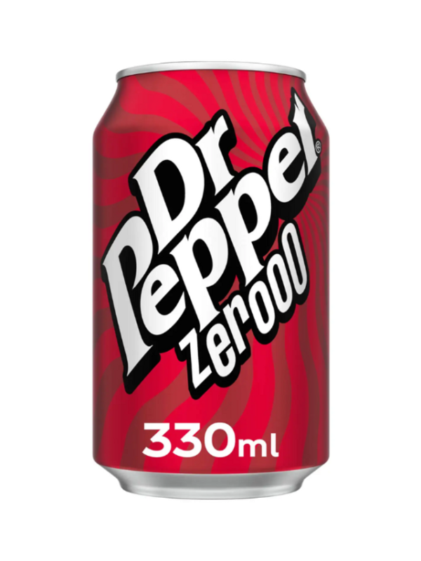 Dr Pepper Zero Cans GB (24 x 330ml)