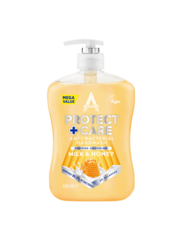 Astonish Antibacterial Handwash - Milk & Honey 600ml