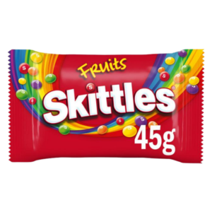 Skittles Fruits Sweets Standard Bags 45g x 36