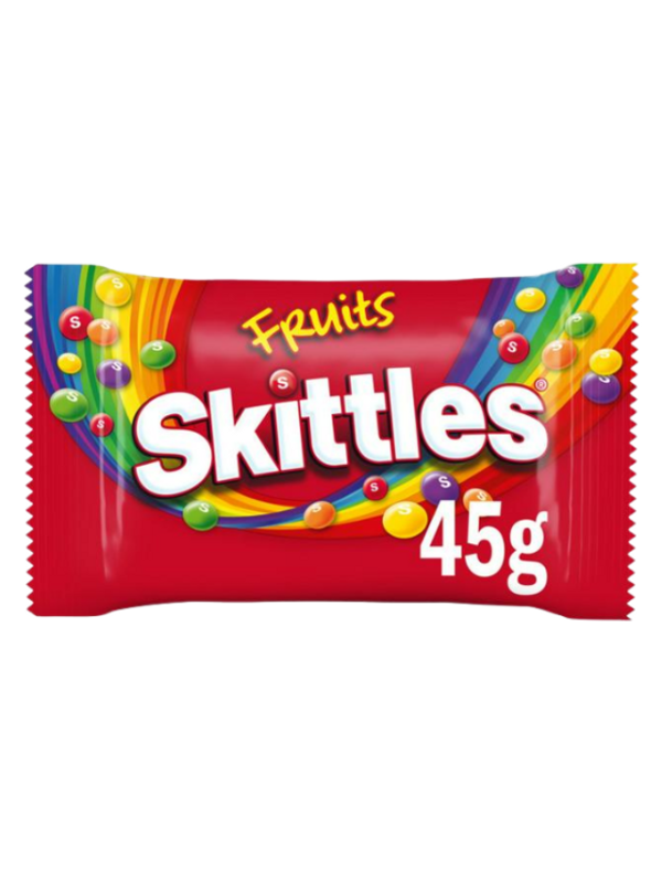 Skittles Fruits Sweets Standard Bags 45g x 36