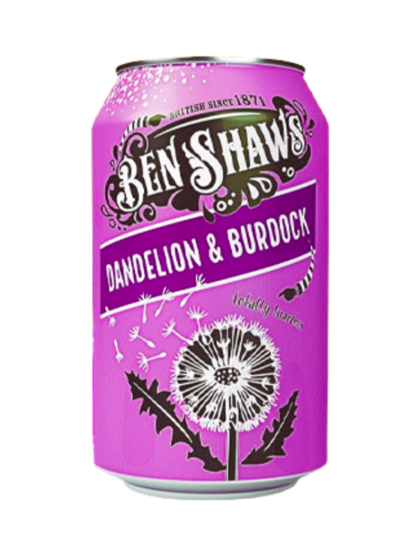 Ben Shaws Dandelion & Burdock Cans (24 x 330ml)